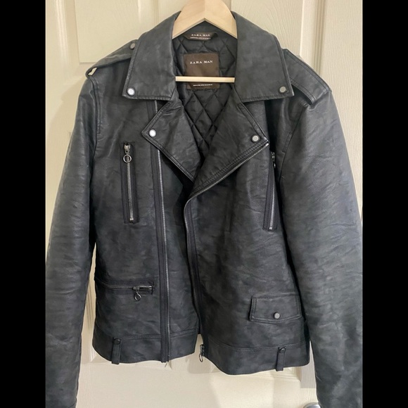 Men’s biker jacket. 🔥🔥🔥 size XL (great condition) - Picture 1 of 5